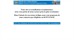 Desktop Screenshot of bastiabus.com