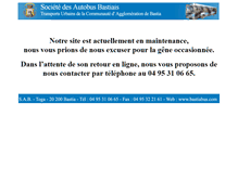Tablet Screenshot of bastiabus.com